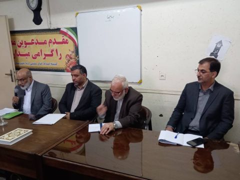 حضور  رئیس کمیته امداد در استان قزوین 1404/02/24